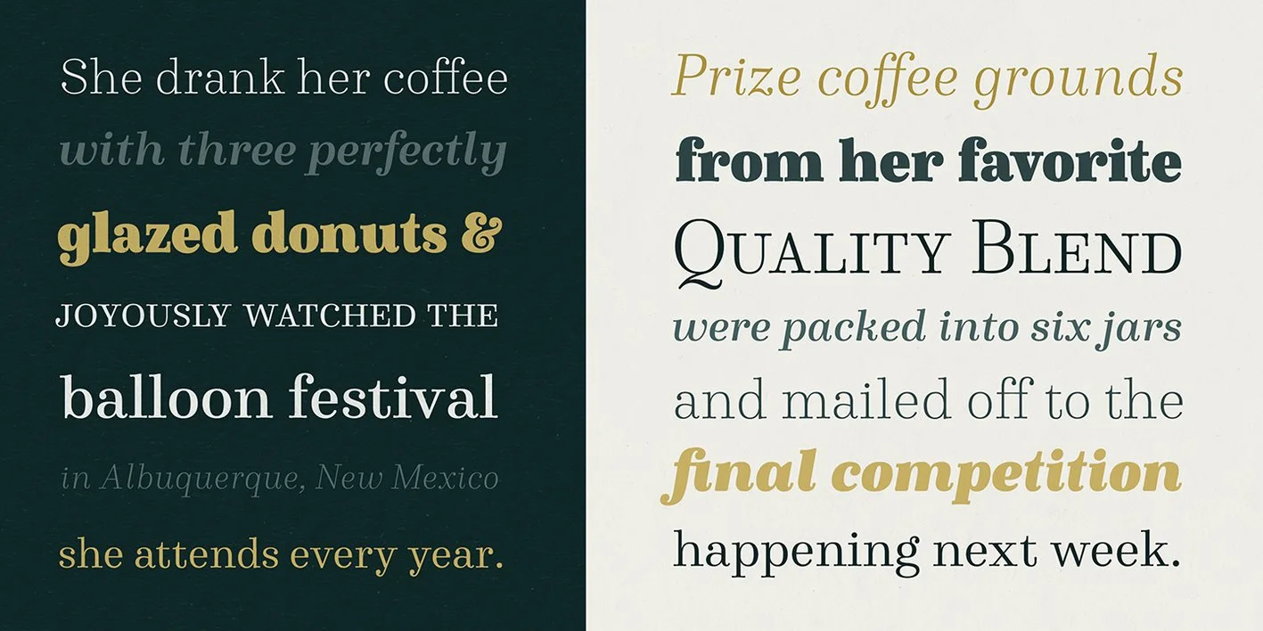 Winslow Book Font