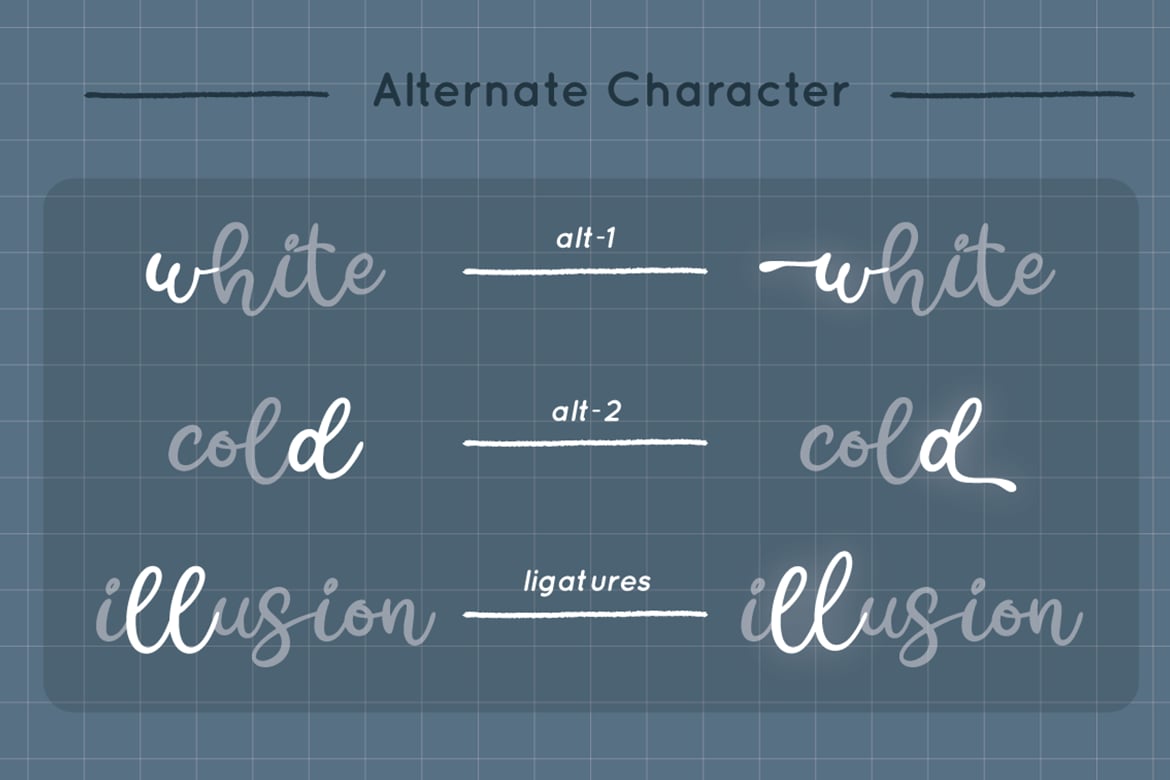 Winter Harmony - Wedding Font Free Download