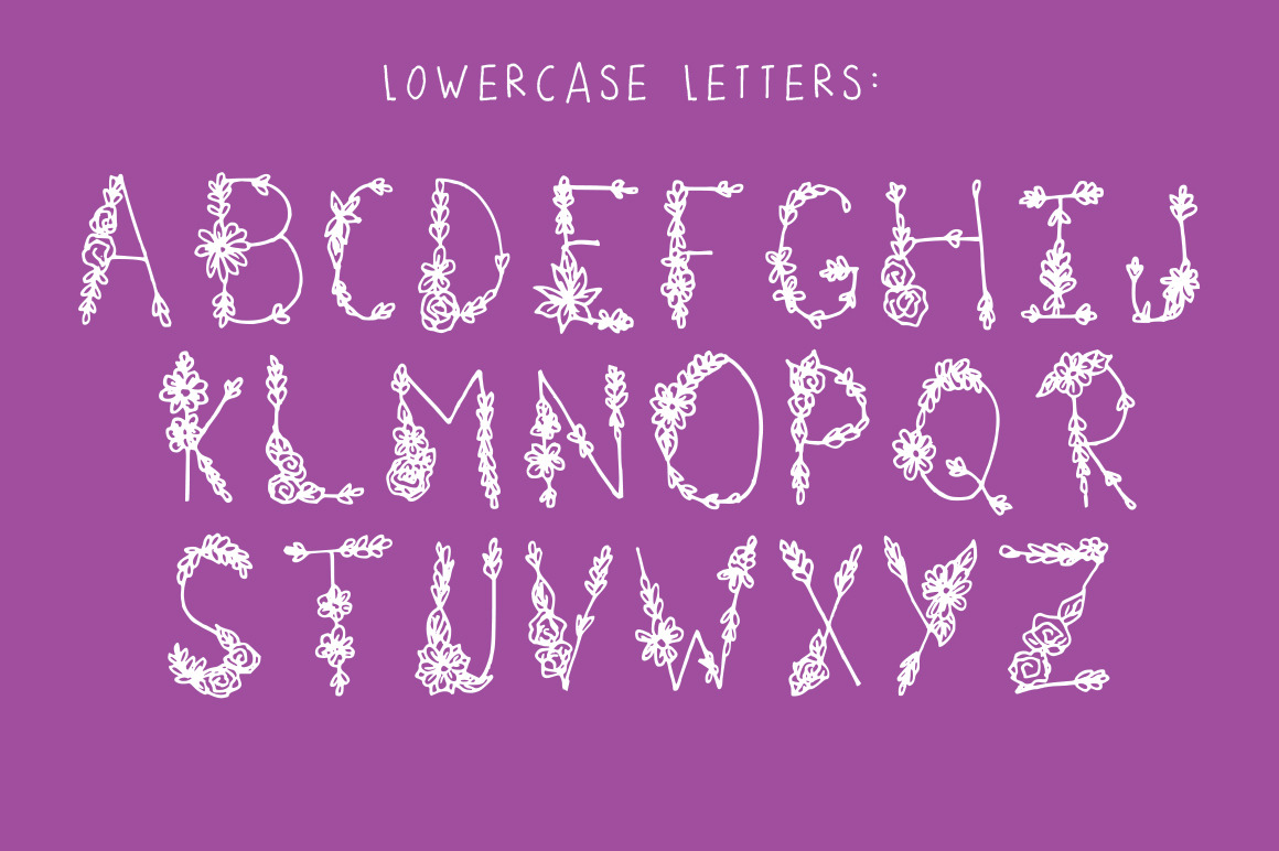 Wonder Floral Font Free Download Wonder Floral Font Free Download