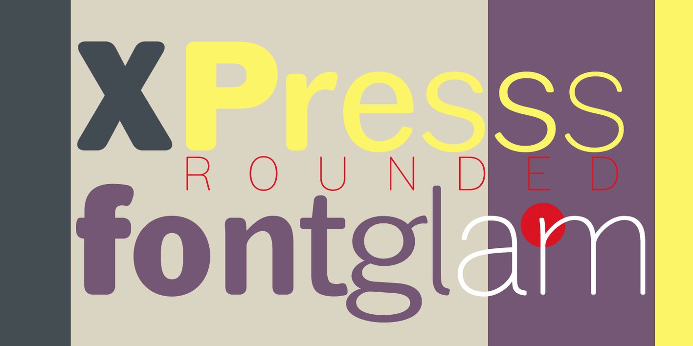 XPress Rounded Font Free Download XPress Rounded Font Free Download