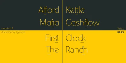 Yellow Peas Font Free Download Free Download