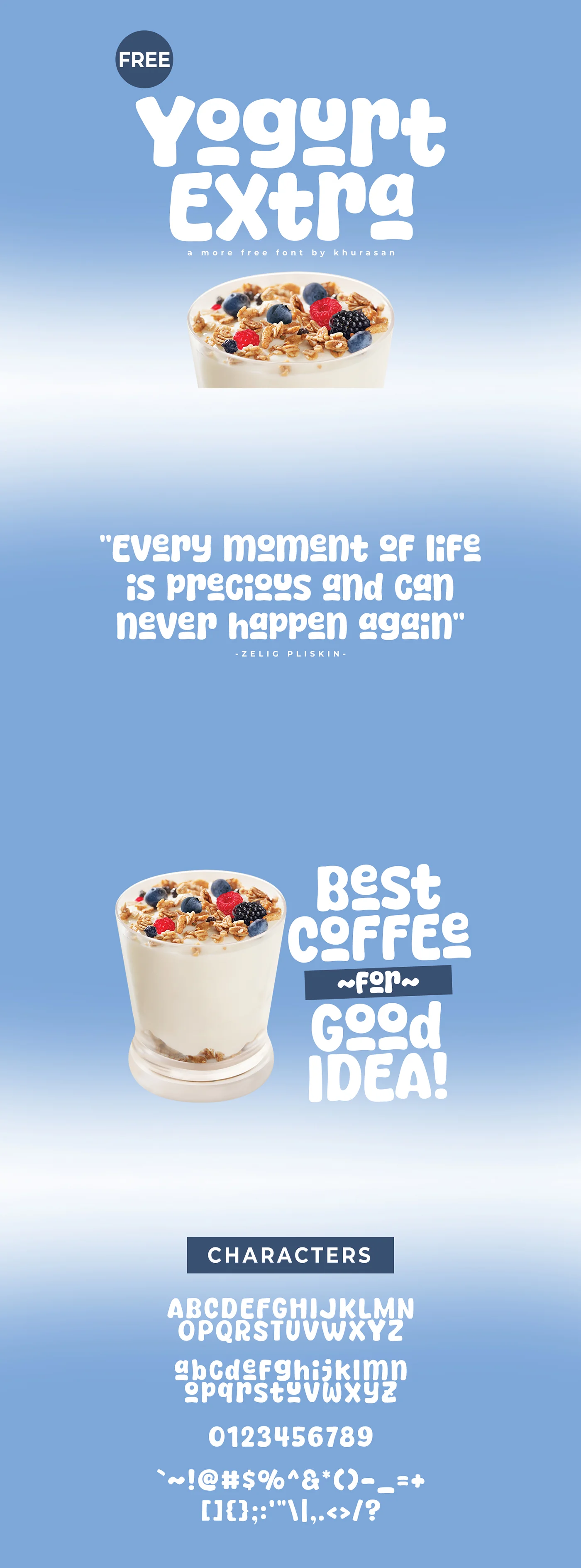 Yogurt Extra Font