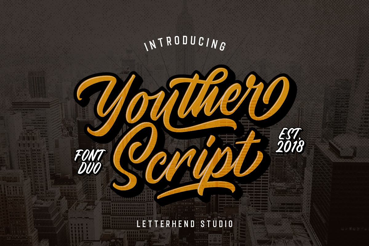 Youther Brush - Layered Font Duo Free Download Free Download Youther Brush - Layered Font Duo Free Download Free Download