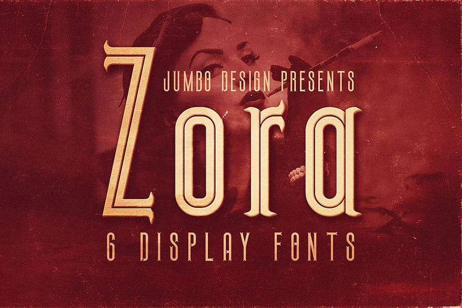 Zora - Vintage Display Font Free Download Zora - Vintage Display Font Free Download