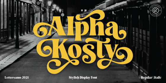Alpha Kosty Font Free Download