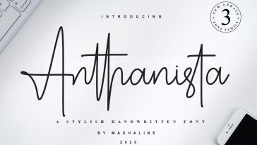 Anthanista font