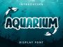 Aquarium font