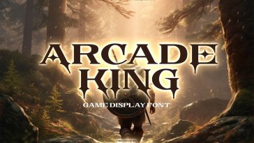 Arcade King font