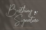Besthiny Signature font
