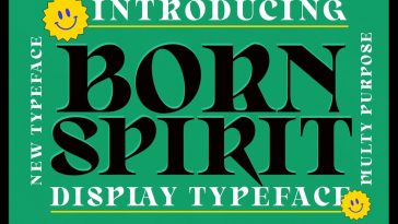 Born Spirit font