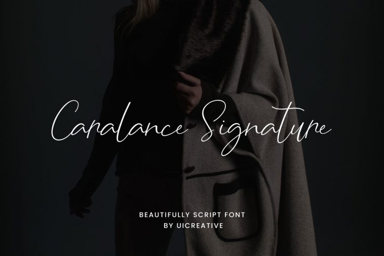 Caralance Signature Font