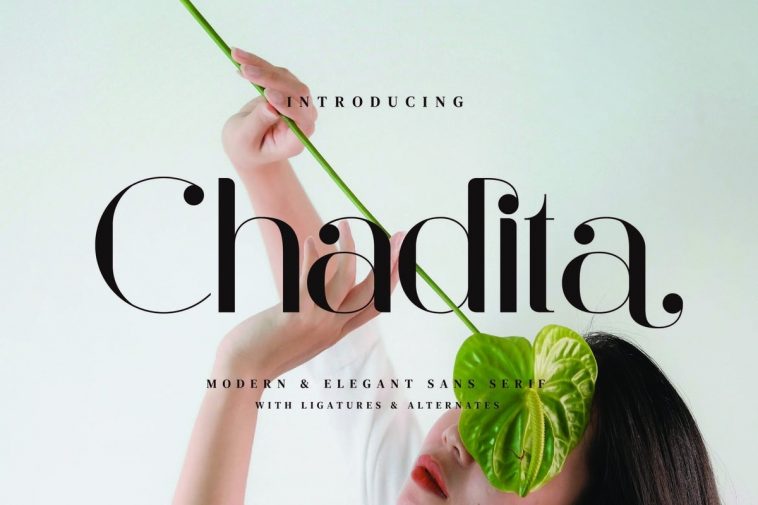 Chadita font