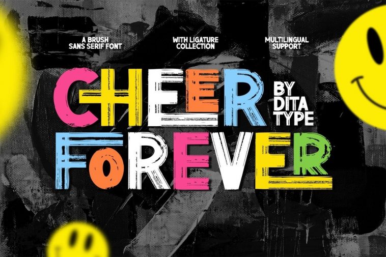 Cheer Forever font