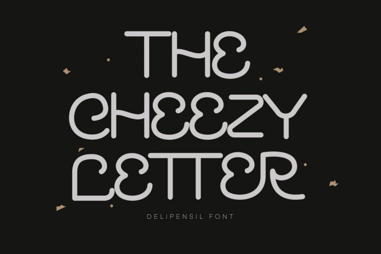 Cheezy font