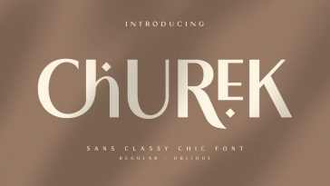 Churek Oblique Font Free Download
