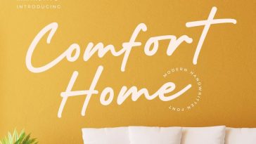Comfort Home font