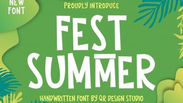 Fest Summer font