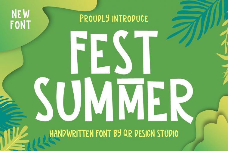 Fest Summer font