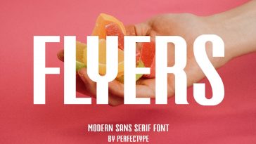 Flyers Modern Sans Serif Font Typeface Free Download