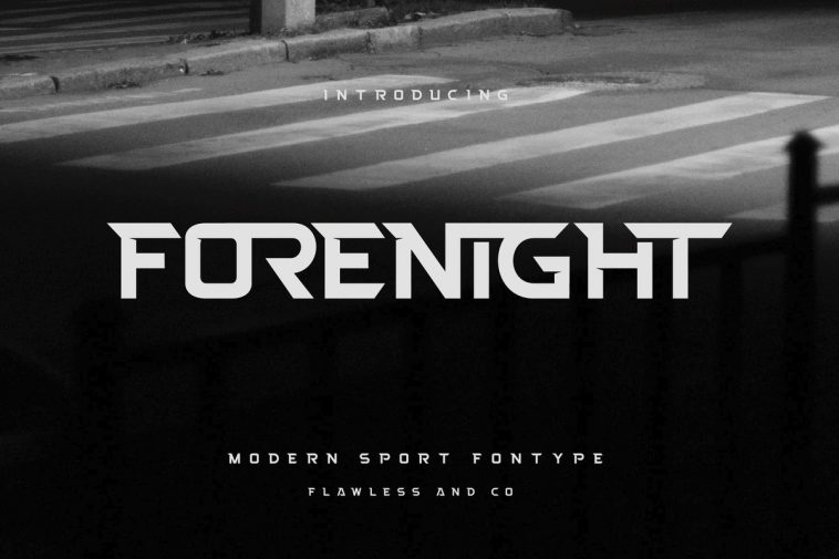 Forenight font