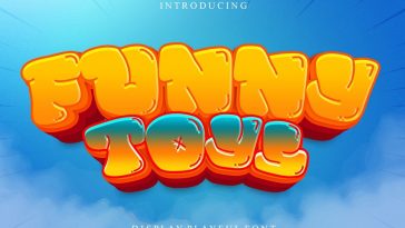 Funny Toys font