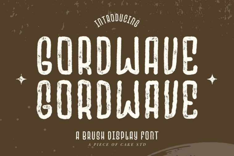Gordwave font