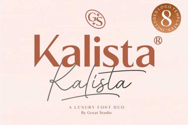 Kalista Font Duo + Logo Free Download