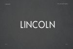 Lincoln Display font