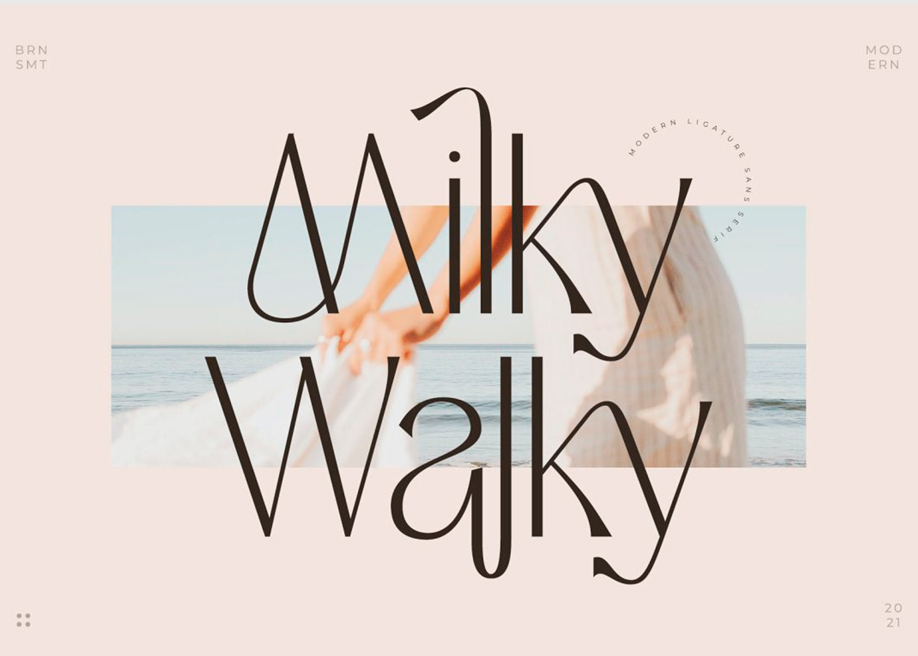 Milky Walky Font Free Download