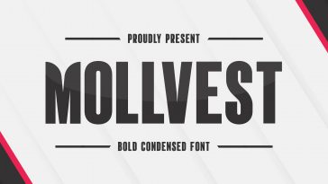 Mollvest - Bold Condensed Font Free Download