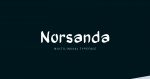Norsanda Font Free Download