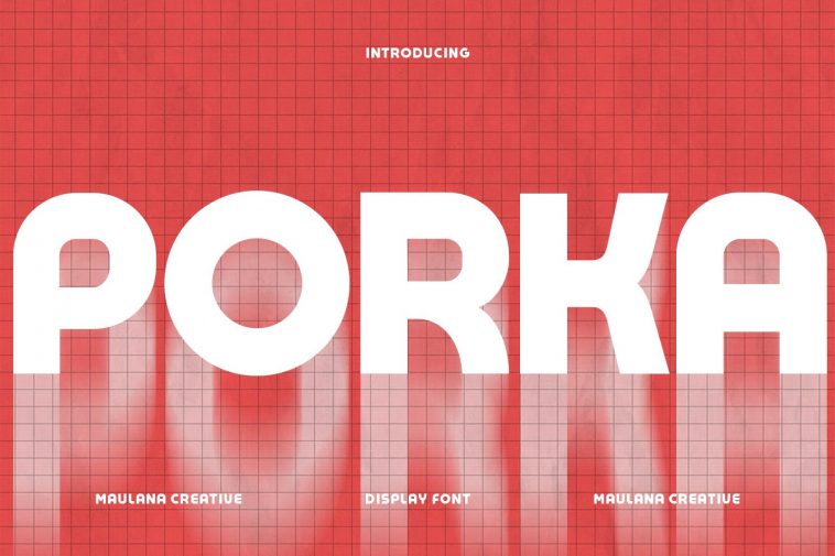Porka Sans Display Font Free Download