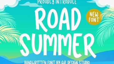 Road Summer font