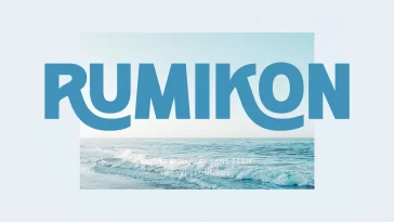 Rumikon - Modern Display Sans Serif Font Free Download
