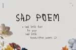 Sad Poem Font Free Download