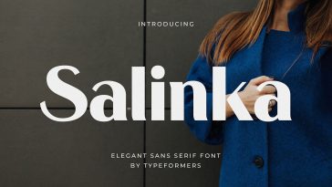 Salinka - Elegant Sans Serif Font Free Download