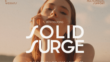 Solid Surge Font Free Download