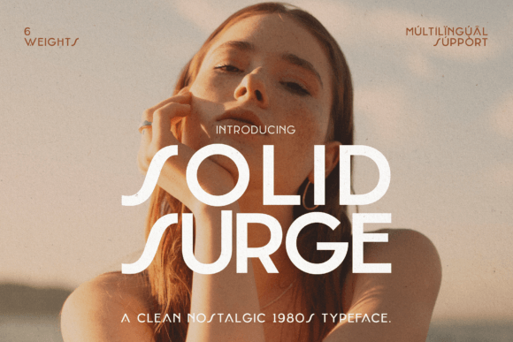 Solid Surge Font Free Download