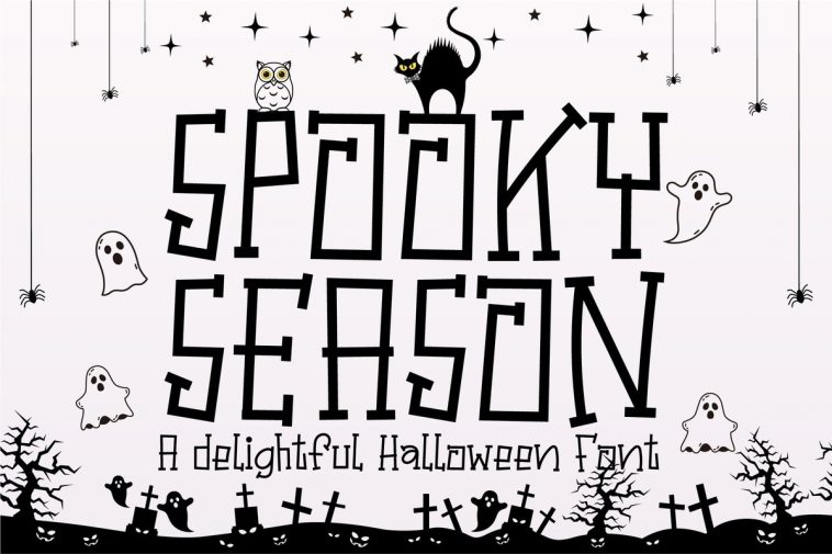 Spooky Season font