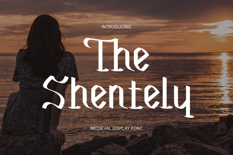 The Shentely font