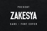 Zakesya Font Free Download