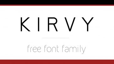 Kirvy Font Free Download