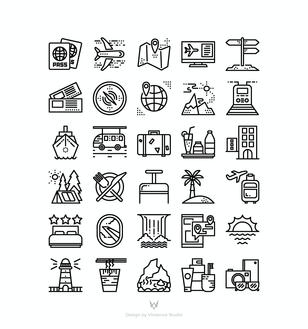Vacation Icons Free Download